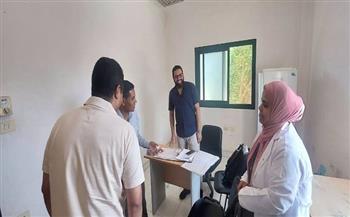 ختام فعاليات القافلة الطبية بوحدة نجع غنيم بتقديم خدماتها لـ668 مواطنًا