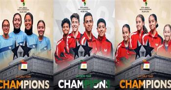 بعد التتويج بـ3 ميداليات في بطولة أفريقيا.. وزير الرياضة يهنئ منتخبات تنس الطاولة