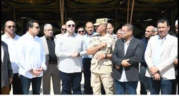 محافظ الفيوم يتفقد اصطفاف المعدات ومعسكر الإيواء استعداداً لانطلاق التدريب العملي المشترك لمجابهة الأزمات