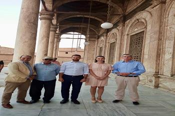 رئيس جمهورية الجبل الأسود وقرينته يزوران قلعة صلاح الدين الأيوبي وجامع محمد علي باشا ومتحف قصر الجوهرة