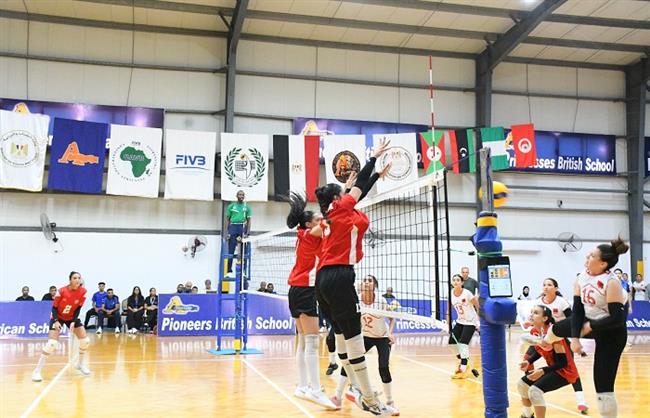 منتخب مصر للناشئات يهزم المغرب في بطولة أفريقيا للكرة الطائرة