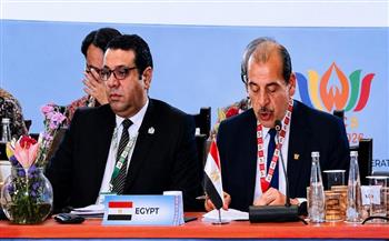 نائب وزير الصحة يستعرض تجربة مصر في تطوير المنظومة الصحية خلال اجتماع وزراء صحة دول «بريكس» بالهند 