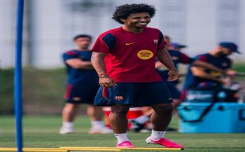 كريم أديمي ينتظم في تدريبات برشلونة لأول مرة بعد انضمامه لصفوفه
