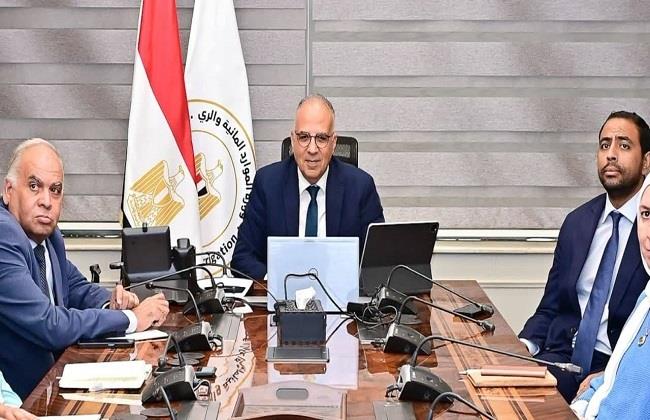 وزير الري يبحث مع ممثلي الوكالة الألمانية للتعاون الدولي (GIZ) الموقف التنفيذي