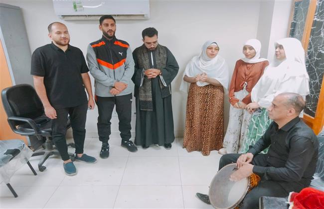 فرقة الإنشاد الديني بثقافة سوهاج تحيي أمسية روحانية بباقة من الابتهالات والمدائح النبوية