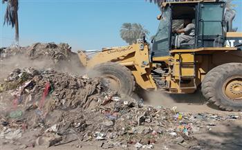 محافظ أسيوط: رفع 179 طنًا من المخلفات والتراكمات بمركز صدفا