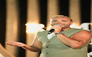 رامي صبري يشارك جمهوره لقطات من حفله بمراسي