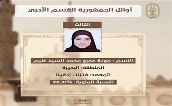 محافظ البحيرة تُهنئ الطالبتين الأولى والثالثة على مستوى الجمهورية في الثانوية الأزهرية