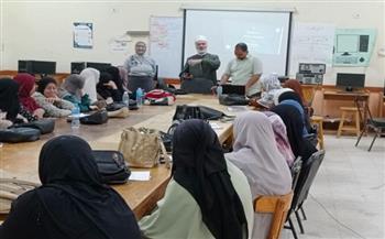 رئيس "سوهاج الأزهرية" يتفقد برنامج تدريب معلمات رياض الأطفال على توظيف الذكاء الإصطناعي 