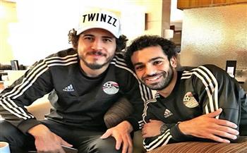 بعد اعتزاله كرة القدم.. محمد صلاح يودع أحمد حجازي برسالة مؤثرة | صور
