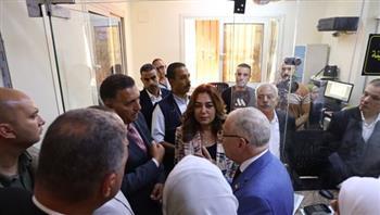 وزيرة التنمية المحلية ومحافظ القليوبية يفتتحان ثلاثة مراكز تكنولوجية جديدة بالقناطر الخيرية