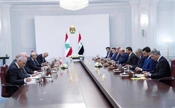 رئيس وزراء العراق يؤكد أهمية الدخول في شراكات اقتصادية مع لبنان بمختلف القطاعات