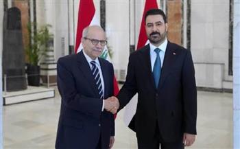  رئيس الوزراء العراقي: حريصون على تطوير العلاقات مع لبنان