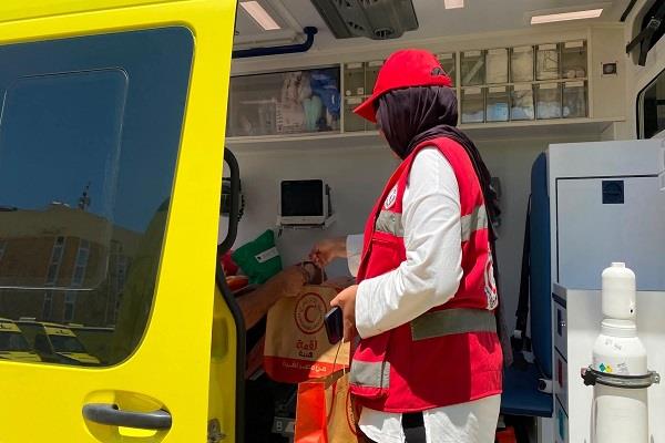 ميناء رفح البري يستقبل 95 جريحا ومريضا ومرافقا فلسطينًا من قطاع غزة
