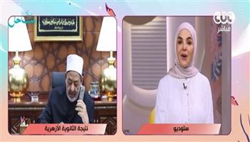 منى عبد الغني: موقف الأولى على الثانوية الأزهرية مع شقيقتها التوأم من أكثر المشاهد التي لمست قلوب الناس