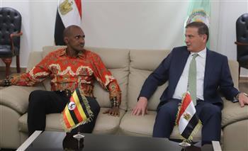 وزير الزراعة يستقبل نظيره الأوغندي ووزير الدولة للثروة الحيوانية لبحث سبل تعزيز الشراكة الاستراتيجية
