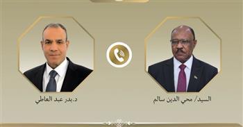 وزير الخارجية يبحث مع نظيره السوداني سبل تعزيز العلاقات الثنائية وتطورات الأوضاع في السودان