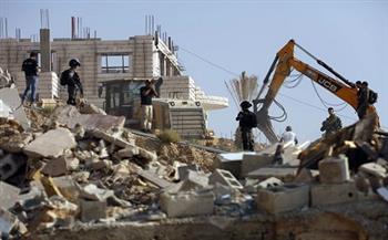 قوات الاحتلال تهدم منازل فلسطينية في رام الله وجنين بذريعة البناء دون ترخيص