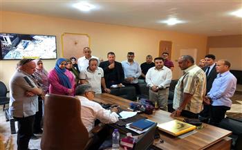 محافظ الدقهلية يتفقد أعمال اللجنة المشكلة لمراجعة ملفات وحالات البناء بمدينة طلخا