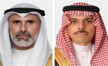 وزيرا الخارجية السعودي والكويتي يبحثان تعزيز الجهود للحفاظ على الأمن الإقليمي
