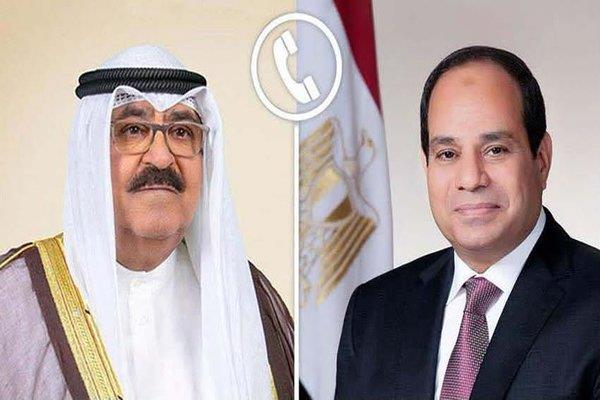 الرئيس السيسي يؤكد هاتفيًا لأمير الكويت تضامن مصر الكامل وإدانتها القاطعة للاعتداءات الإيرانية