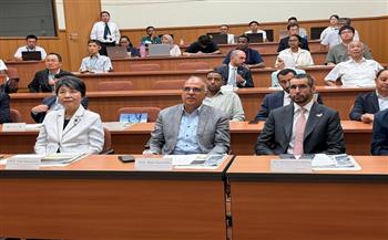 وزير الري يزور المركز الدولي لإدارة مخاطر المياه والكوارث خلال زيارته لليابان