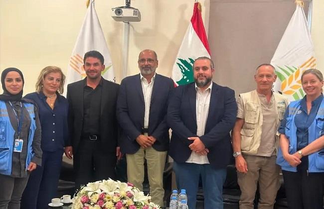وفد أممي يتفقد شقراء وبرعشيت في قضاء بنت جبيل بمحافظة النبطية جنوب لبنان