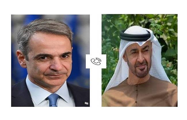الرئيس الإماراتي ورئيس وزراء اليونان يبحثان عددا من الموضوعات الإقليمية والدولية