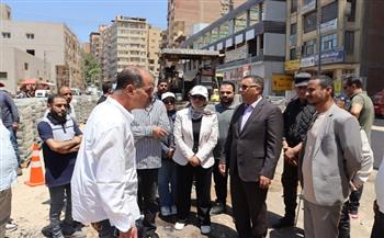 محافظ القليوبية يؤكد استمرار خطة رفع كفاءة شبكة الطرق والمحاور بمختلف المراكز