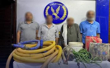 ضبط 4 متهمين خلال التنقيب عن الآثار داخل عقار في التبين