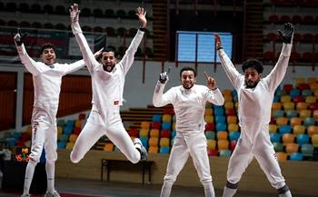 منتخب مصر يهزم إسرائيل ويفوز ببرونزية بطولة العالم لسلاح سيف المبارزة