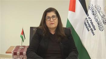 وزيرة الخارجية الفلسطينية: غزة تعاني دمارا هائلا وإرهاب المستوطنين في الضفة الغربية يجري تحت حماية الاحتلال