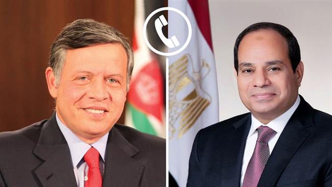 الرئيس السيسي يؤكد هاتفيًا للعاهل الأردني دعم مصر الكامل للأردن ورفض الاعتداءات الإيرانية