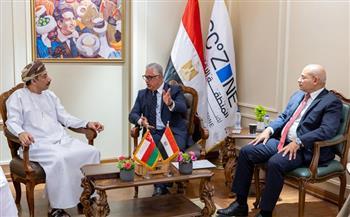 رئيس اقتصادية قناة السويس يستقبل سفير سلطنة عُمان بالقاهرة لبحث سبل تعزيز التعاون الاقتصادي 