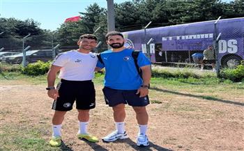 مهند لاشين ينتظم في معسكر بيراميدز بتركيا بعد انتهاء إجازة كأس العالم