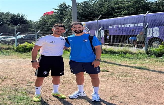 مهند لاشين ينتظم في معسكر بيراميدز بتركيا بعد انتهاء إجازة كأس العالم  