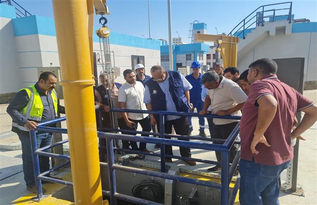 رئيس مياه سوهاج يتفقد مشروعات "حياة كريمة" ومحطات المياه والصرف بجرجا ويؤكد جاهزية التشغيل