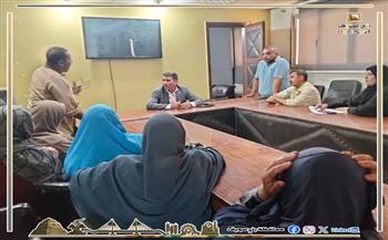 حملات مكثفة للنظافة ورفع الإشغالات والتصدي للتعديات بمراكز بني سويف