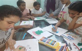 ثقافة الجيزة تنظم ورشة رسم وتلوين بدار "أهالينا" للأيتام 
