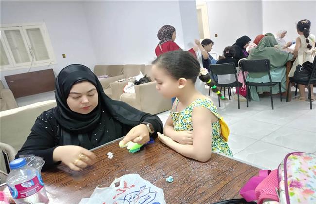 ورش الخرز والكانفا البلاستيك تواصل تنمية الإبداع بفعاليات النشاط الصيفي بالفيوم