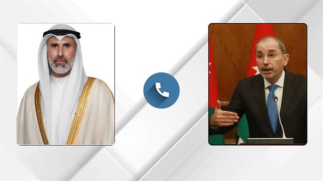 وزير الخارجية الأردني يبحث مع نظيره الكويتي جهود استعادة الأمن والاستقرار في المنطقة