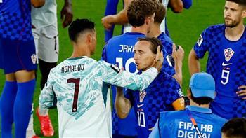 كأس العالم 2026..  رونالدو يواسي مودريتش عقب نهاية مباراة البرتغال وكرواتيا  