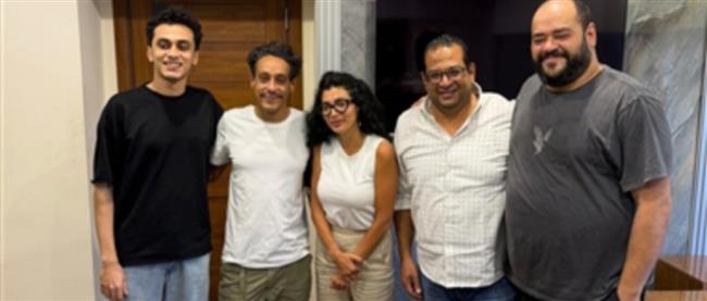 نجوم “حتة مني” يدعمون المنتخب المصري من كواليس التصوير