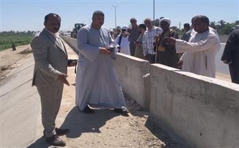 محافظ سوهاج يوجه ببدء تنفيذ مطلع ومنزل لقرية النغاميش على محور دار السلام الجديد