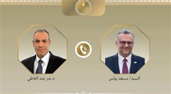 وزير الخارجية يبحث مع كبير مستشاري الرئيس الأمريكي للشئون العربية والأفريقية التطورات في ليبيا 