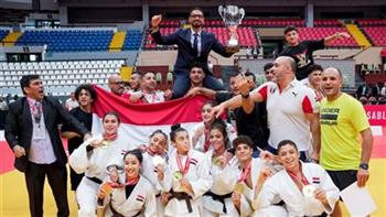 فى إنجاز تاريخى..  الجودو المصرى يفرض هيمنته  بـ«ذهبية إفريقيا» للناشئات والناشئين