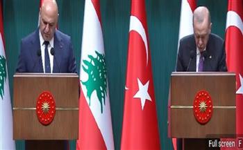 أردوغان: تركيا ترغب أن تتواجد في كافة مبادرات دعم الأمن بالمنطقة العربية وضمان سيادة لبنان