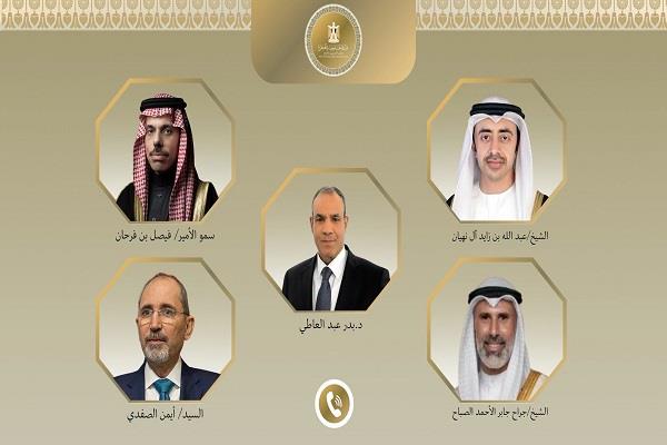 وزير الخارجية يبحث مع نظرائه في السعودية والإمارات والأردن والكويت تطورات الأوضاع الإقليمية