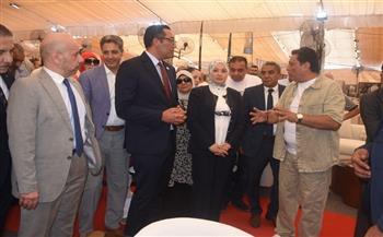 نائب المحافظ تفتتح معرض "صُنع في دمياط" للأثاث للعام الثاني على التوالي بكلية الهندسة