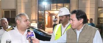 القبطان إسلام الحمامي: الإطفاء والتبريد استمر أثناء مغادرة السفينة في ميناء دمياط لخطورة غاز الميثان 